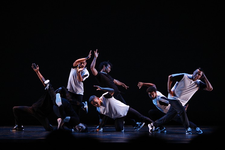Choreographers Bryan Paule and Joel Rivera are commited to exploring the nature of hip-hop through choreography, theatricality, story and education. - PHOTO BY JAMES WISEMAN