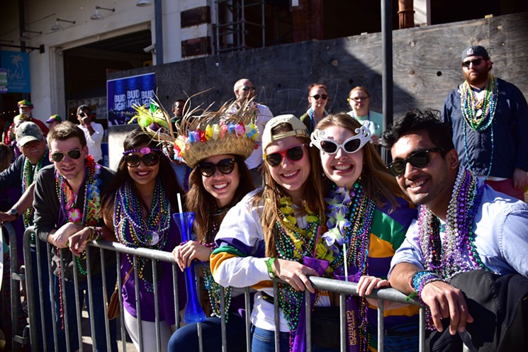 Galveston's Mardi Gras celebrations kick off this weekend. - PHOTO BY GILBERT BERNAL