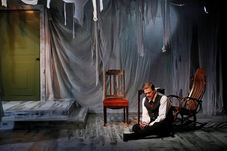 This will be the third time that Classical Theatre Company has produced a play by Henrik Ibsen; they presented A Doll's House (shown above with Kregg Dailey as Torvald) in 2016 and Ghosts in 2010. - PHOTO BY PIN LIM
