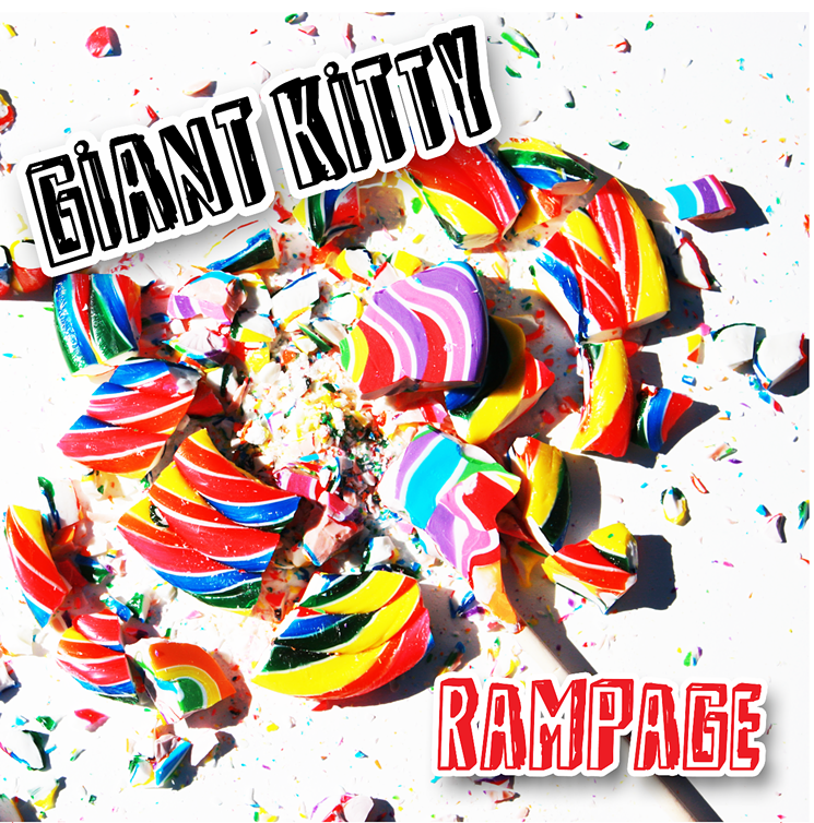 Giant kitty embraces a fuller sound om "Rampage." - ARTWORK COURTESY OF ROOLOGIC RECORDS