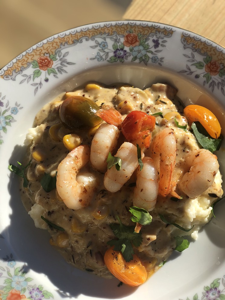 Well, kiss my shrimp and grits! - PHOTO BY SHANNON PARKER