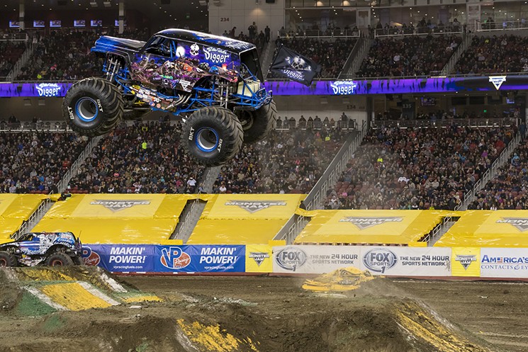 Son-uva Digger, also from Kill Devil Hills, NC, was last year's winner in the - Monster Jam World Finals Championships with driver Ryan Anderson. - PHOTO COURTESY OF FELD ENTERTAINMENT
