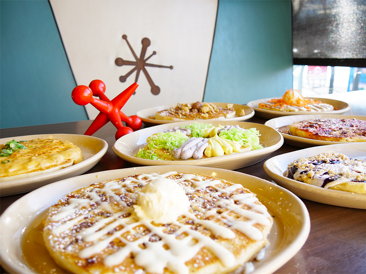 Celebrate International Pancake Day at Snooze, an A.M. Eatery. - PHOTO COURTESY OF SNOOZE, AN A.M. EATERY