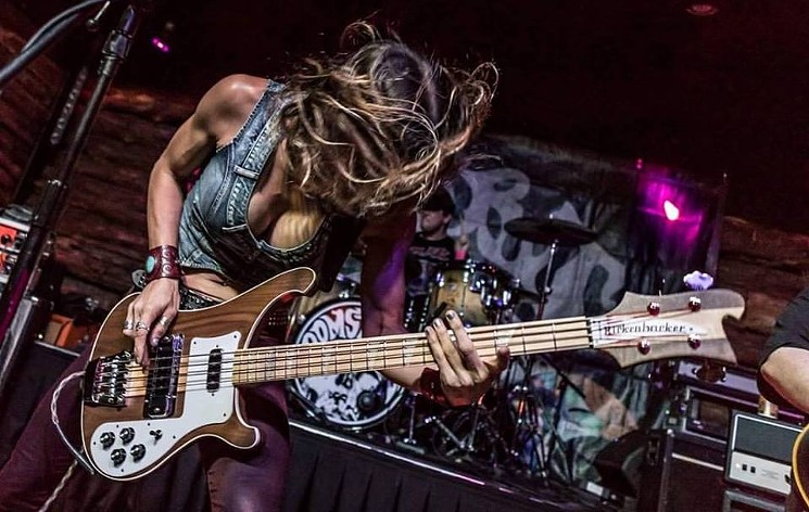 Doomstress brings all the old school metal and doom feels when they play. - PHOTO BY WILKINSON IMAGE