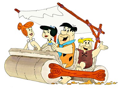 "The Flintstones" by Ron Campbell - COURTESY OF ROCK ART SHOW