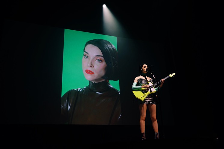 St. Vincent played her latest release completely from start to finish. - PHOTO BY DANIEL JACKSON