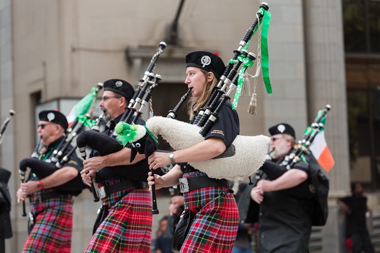 The Houston St. Patrick's Day Parade will run for its 59th year. - PHOTO BY LAWRENCE ELIZABETH KNOX