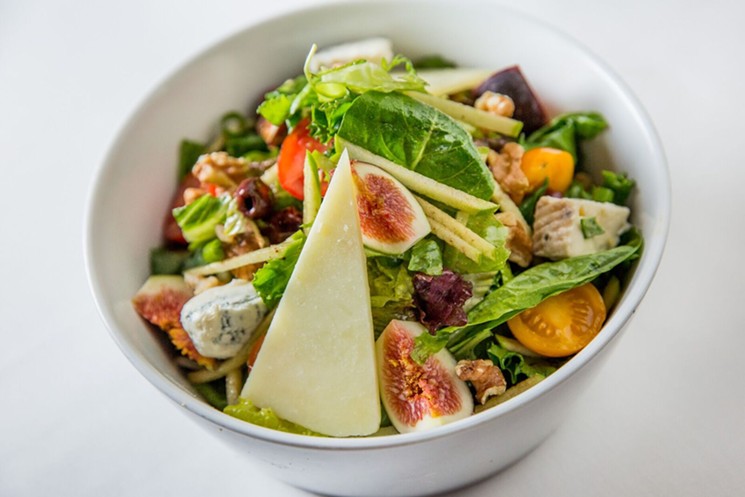 The Fig and Olive salad has figs and olives. - PHOTO COURTESY OF FIG AND OLIVE