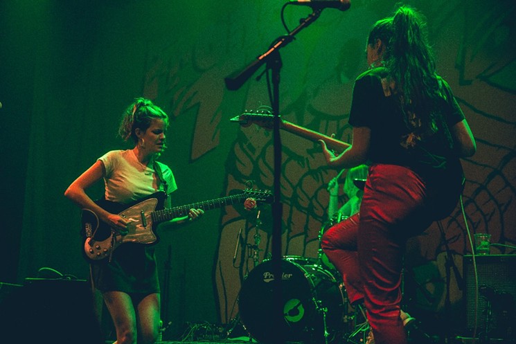 Hinds came to impress and did so with ease. - PHOTO BY DEREK RATHBUN