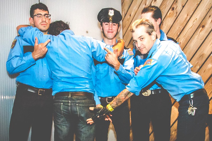 The Cops take dressing the role to a whole new level. - PHOTO BY VIOLETA ALVEREZ