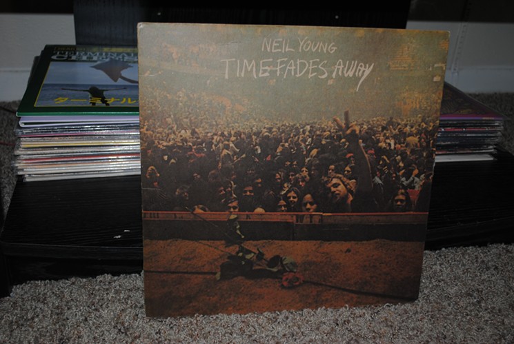 Neil Young's classic Time Fades Away album has never been released on CD or digital download. - PHOTO BY DAVID ROZYCKI