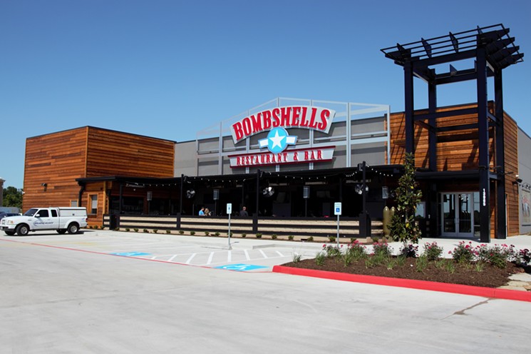 Bombshells dropped the big one in Pearland. - PHOTO COURTESY OF BOMBSHELLS RESTAURANT AND BAR
