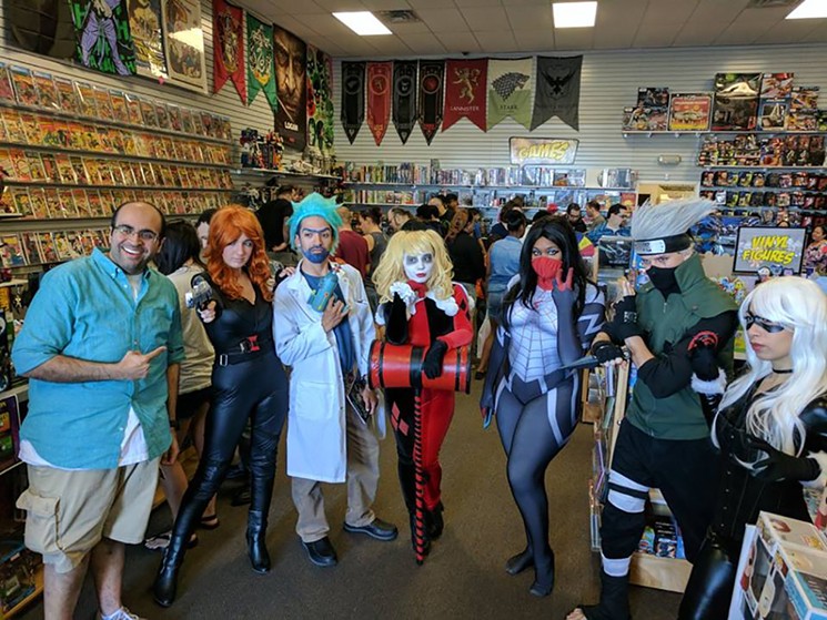 Find cosplayers from Houston Hero Headquarters at select Bedrock City Locations on May 5. Better yet, don your own cosplay gear and celebrate comics in style. - PHOTO BY MIKE STEENBERGEN