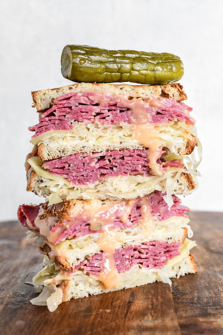 You might want to split the Rueben with a friend unless you want to be Rubenesque. - PHOTO BY DEBORA SMAIL