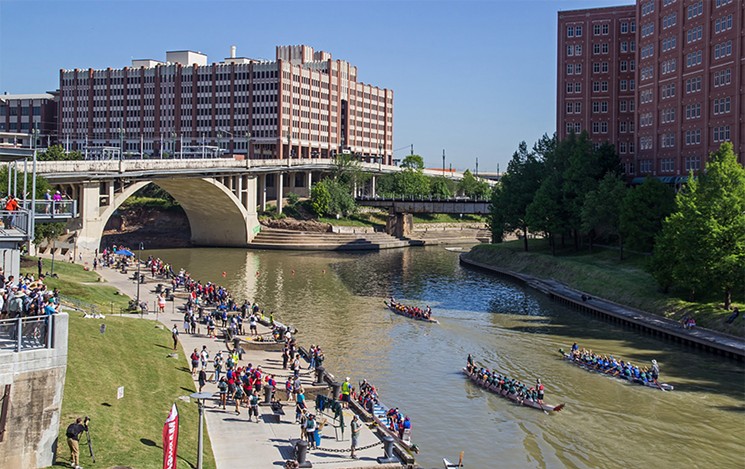 The Bayou City gets more exciting during the annual Houston Dragon Boat Festival. - PHOTO BY KEVIN BAILEY