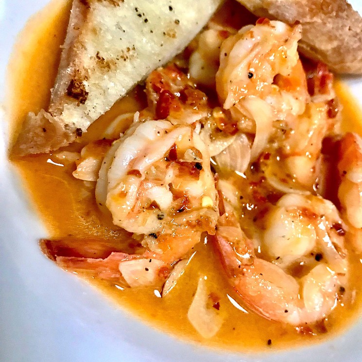 The Spicy Shrimp at One Fifth Romance Languages is a must-try. - PHOTO BY CHRIS SHEPERD