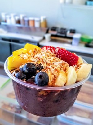The acai bowl is refreshing and healthy. - PHOTO COURTESY OF THE BERRY BAR