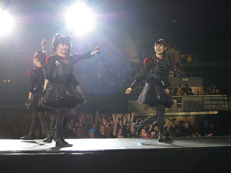 BABYMETAL will bring all the intensity to Revention Music Center. - PHOTO WIKIMEDIA