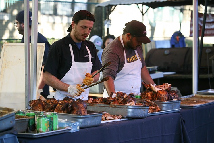 The Karbach Cook-Off is back after being postponed in February. - PHOTO BY ERIC SAUSEDA