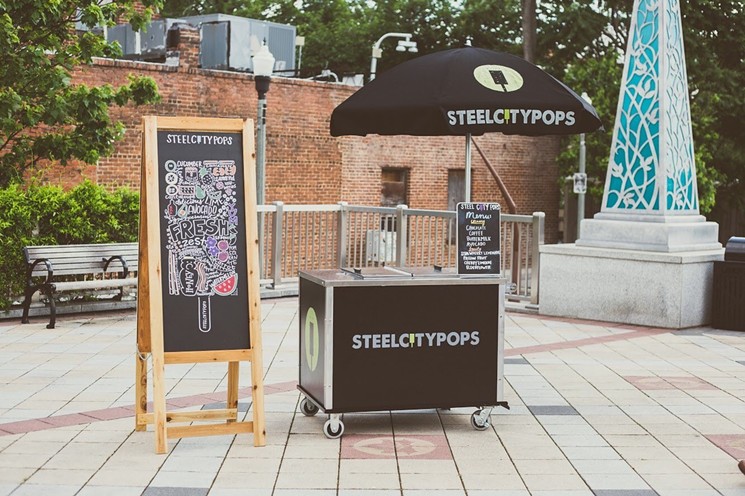 Cool down with all-natural popsicles. - PHOTO COURTESY OF STEEL CITY POPS