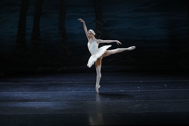Yuriko Kajiya in Houston Ballet's Minneapolis production of Swan Lake. - PHOTO COURTESY OF HOUSTON BALLET