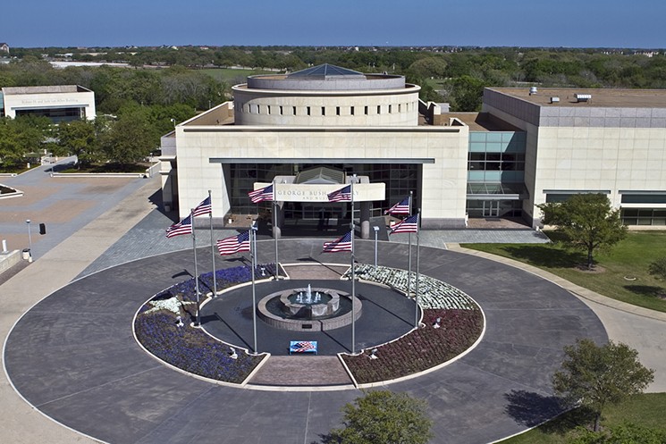 The George H.W. Bush Presidential Library and Museum also is a research institution. Archives include two million photographs, 10,000 video recordings, and a whopping 44 million pages of records. - PHOTO COURTESY OF THE GEORGE BUSH PRESIDENTIAL LIBRARY AND MUSEUM