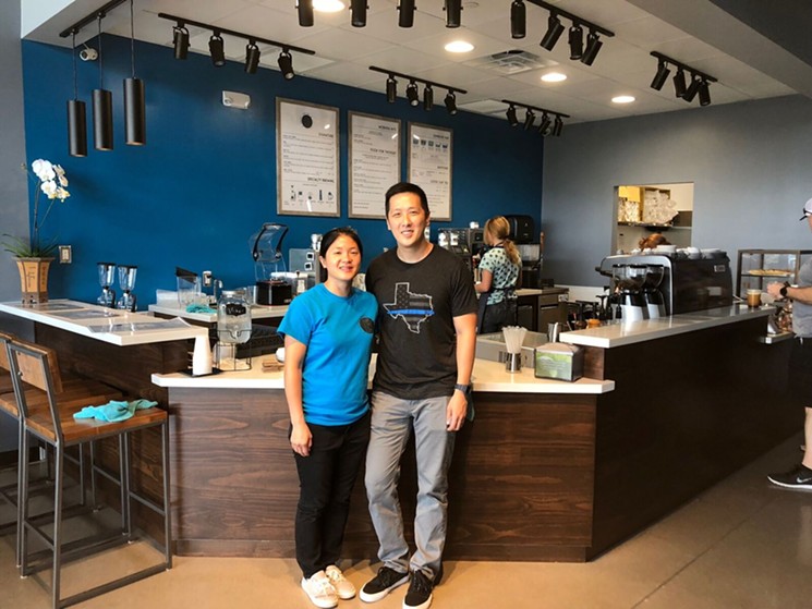 Lisa and Tommy Lau are the owners of L3 Coffee. - PHOTO COURTESY OF AMANDA CALDERON
