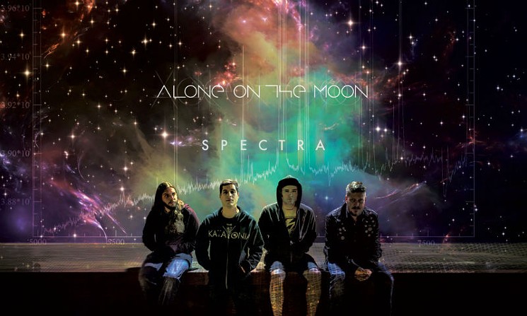 Spectra is the band's first full-length album - PHOTO COURTESY OF ALONE ON THE MOON