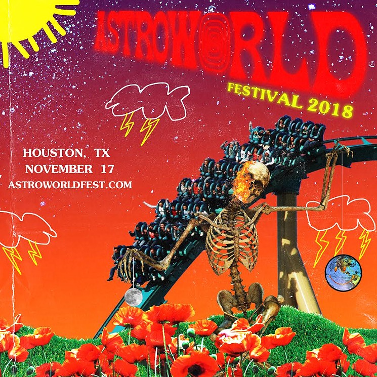 Astroworld Festival could be a new event worth keeping an eye on. - ARTWORK COURTESY OF SCOREMORE