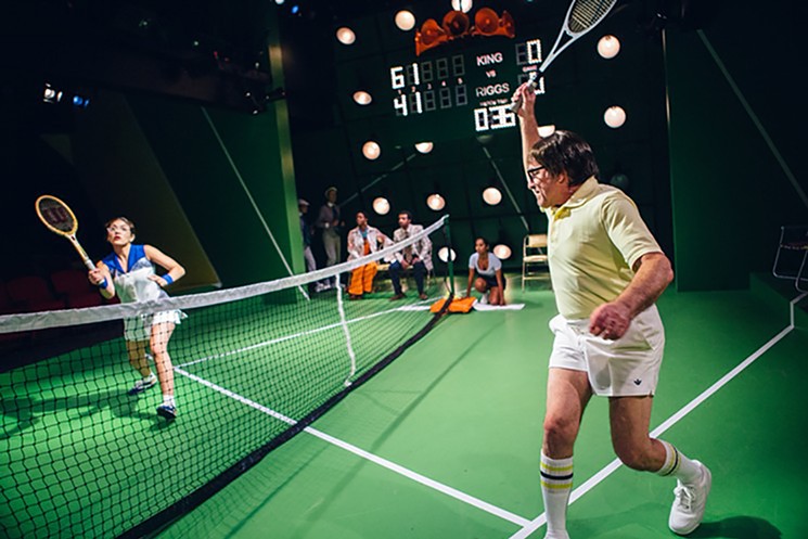 The sound of non-existent tennis balls in Balls. - PHOTO BY OS GALINDO