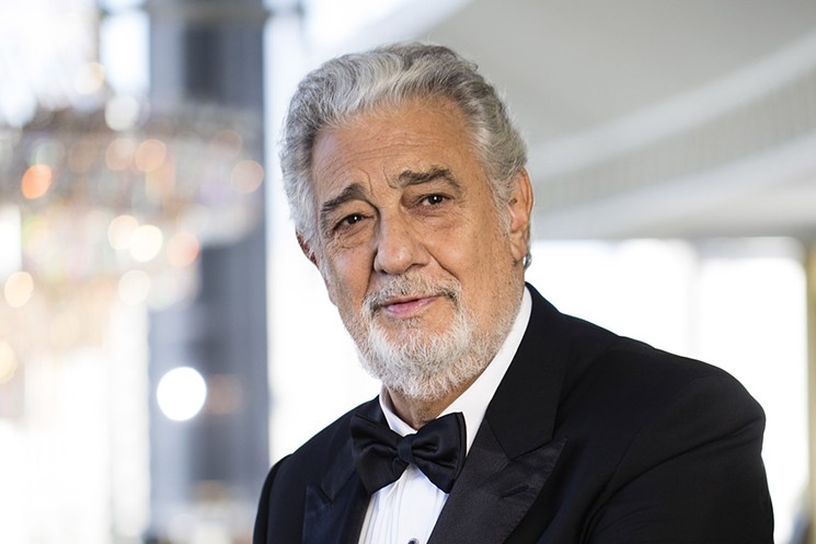 Plácido Domingo returns to Wortham Theater Center for a sold-out, one-night-only concert event marking the reopening of the Wortham Theater Center after Hurricane Harvey. - PHOTO BY KAORI SUZUKI