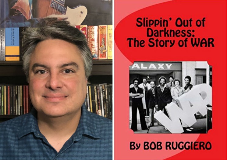 Ruggiero's first book is the first biography of the iconic band, War - PHOTO BY VINCENT RUGGIERO, COURTESY OF BOB RUGGIERO
