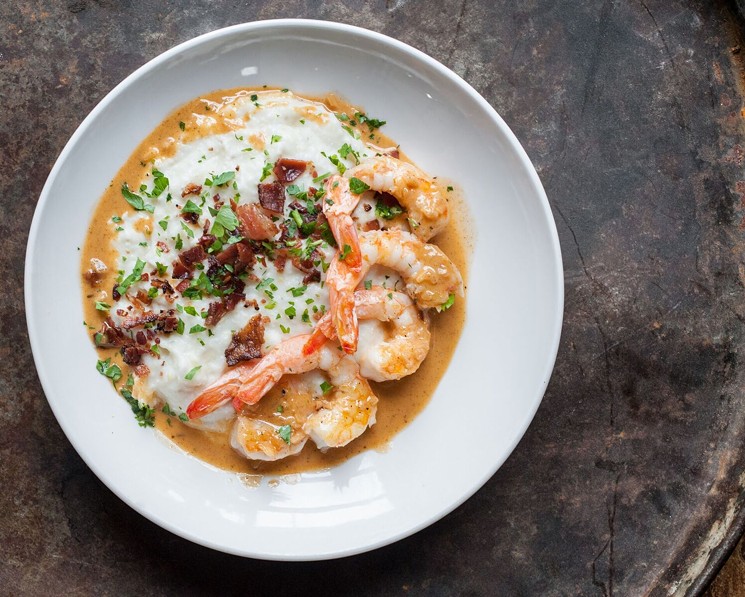 Kiss my shrimp and grits! - PHOTO BY DEBORA SMAIL
