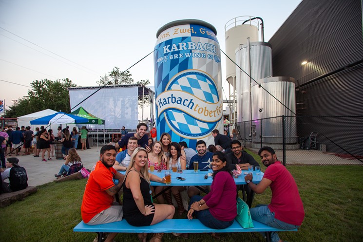 Hit Karbach's biergarten for a weekend of music, brews, and German-style festivities/ - PHOTO BY FRANCISCO MONTES