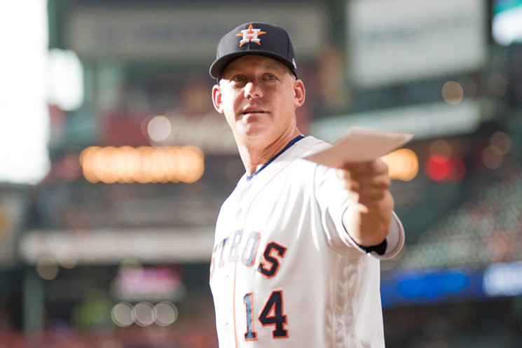 Astros manager A.J. Hinch will have a lot of decisions to make. - PHOTO BY JACK GORMAN)