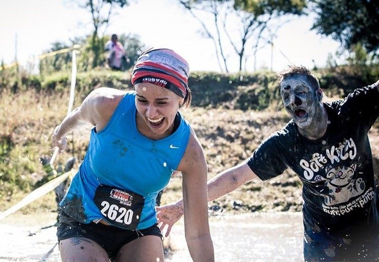 Want to be a zombie? Come out a little early to get your make-up done by professionals then chase, terrorize and infect the runners as they try to survive the 5K obstacle course. - PHOTO COURTESY OF ZOMBIE CHARGE HOUSTON