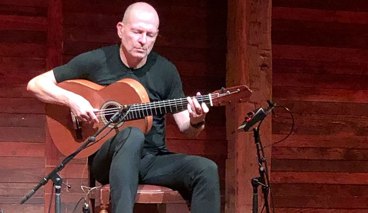 Ottmar Liebert and his self-title Nouveau Flamenco style of playing. - PHOTO BY LISA STRAIN