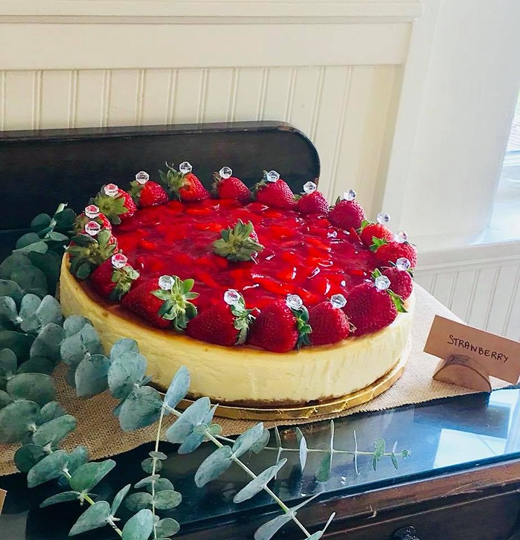 Make your holiday festive with a cheesecake from K.auRa's Kitchen. - PHOTO COURTESY OF K.AURA'S KITCHEN