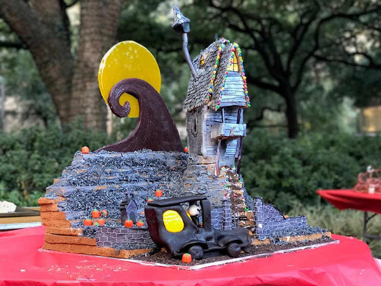 Last year's Grand Prix de Show winner was "Nightmare Before Christmas" by Jackson & Ryan Architects. They're the ones to beat at the 10th Annual Gingerbread Build Off. - PHOTO BY RHONDA HUDNALL PHOTOGRAPHY