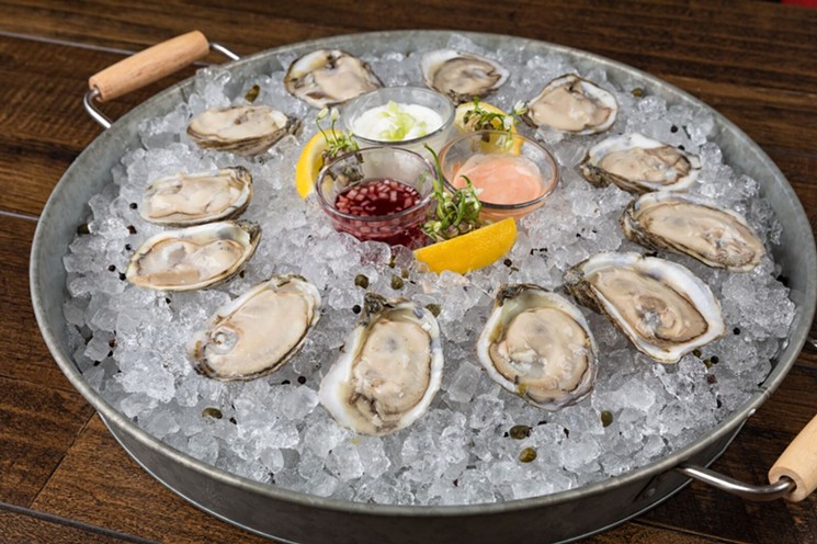 Low Tide will offer seafood and a raw bar at Finn Hall. - PHOTO COURTESY OF FINN HALL