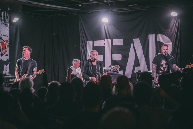 Fear's punk-rock prowess is alive and well. - PHOTO BY CONNOR FIELDS
