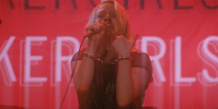 Elisabeth Moss plays the messy, temperamental frontwoman of a ’90s rock band in Her Smell. - COURTESY OF GUNPOWDER SKY