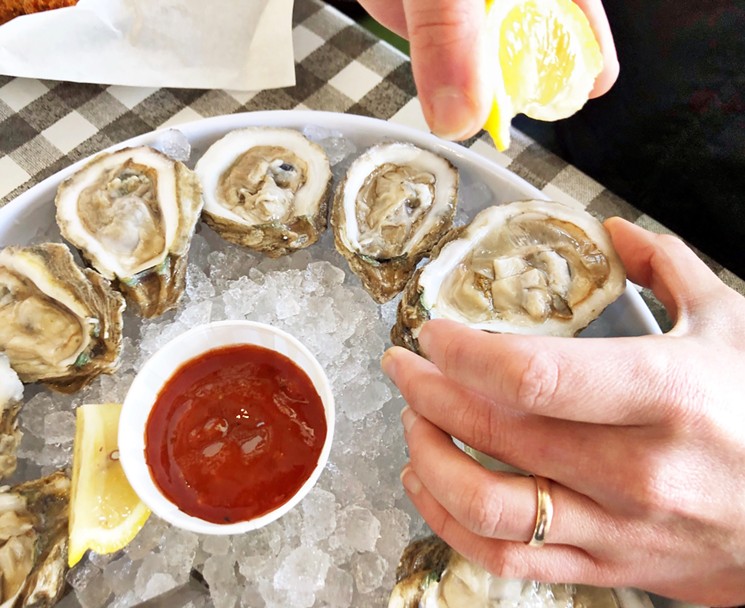 It's oyster slurpin' time! - PHOTO BY DANIEL VILLANUEVA