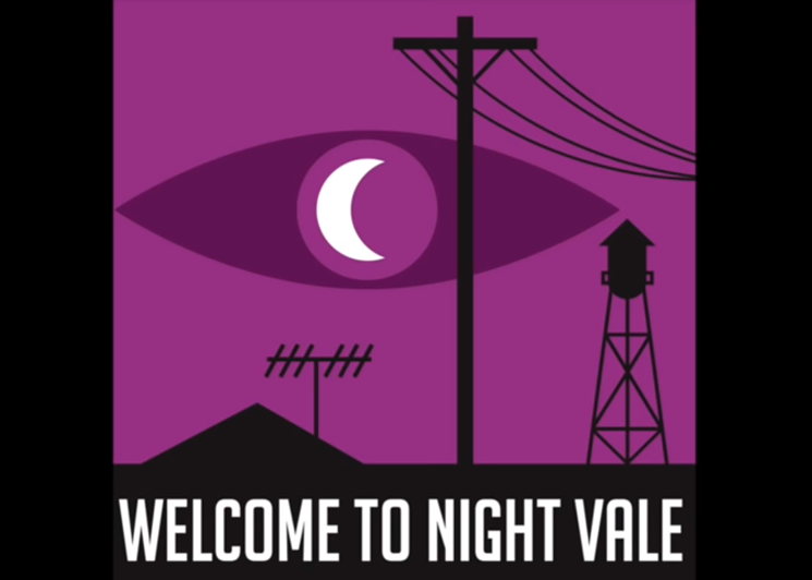 Welcome to Night Vale is a public radio show from the fictional and wonderfully weird town of Night Vale - YOUTUBE SCREEN CAPTURE