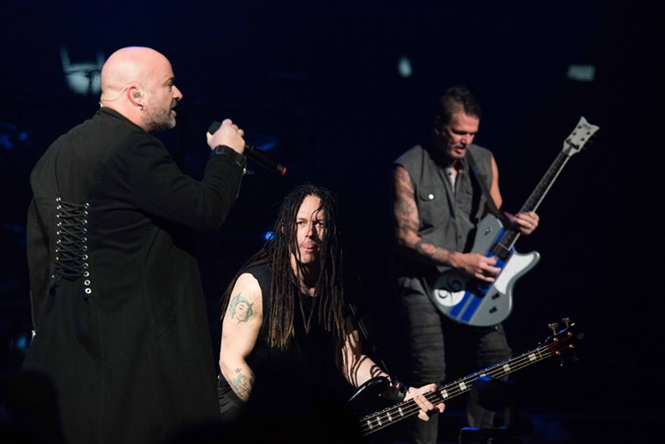 Disturbed's grooves sound tight as ever. - PHOTO BY JACK GORMAN