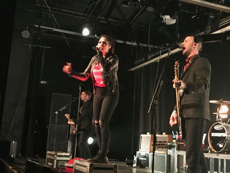 The Interrupters made family from friends at last night's Warehouse Live show - PHOTO BY JESSE SENDEJAS JR.