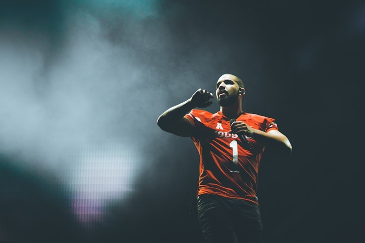 Drake at Toyota Center in September 2016 - PHOTO BY MARCO TORRES