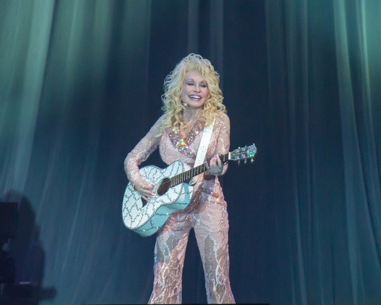 Dolly Parton at NRG Arena in December 2016 - PHOTOS BY JACK GORMAN