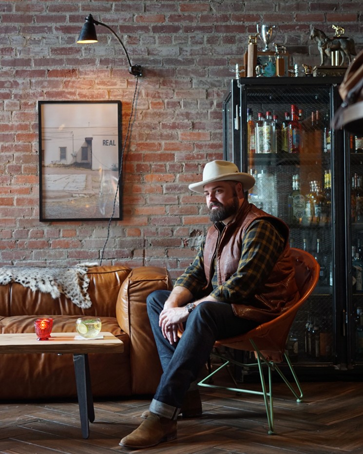 Co-owner and beverage master Morgan Weber will showcase bourbon and burgers at Revival Market. - PHOTO BY JULIA WEBER