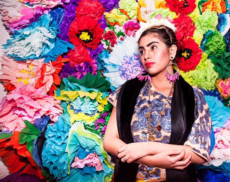 East End Studio Gallery celebrates all things Frida with a group show at Hardy & Nance (April 5-6), followed by a festival at Discovery Green and Avenida Houston (April 6-7). - PHOTO BY YURI PEÑA